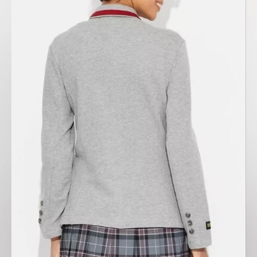 New Beetlejuice Medium Beetlejuice Astrid Lightweight Graphic Blazer Womens - Picture 5 of 6